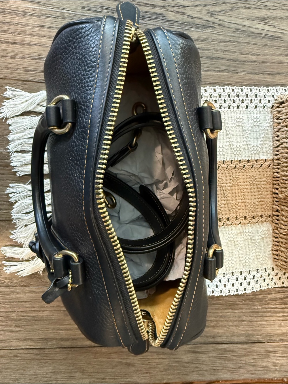 Coach Ruby Satchel 25 - black - Picture 9 of 14